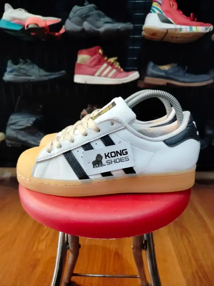 SEPATU ADI SUPERSTAR HAZE WHITE BLACK