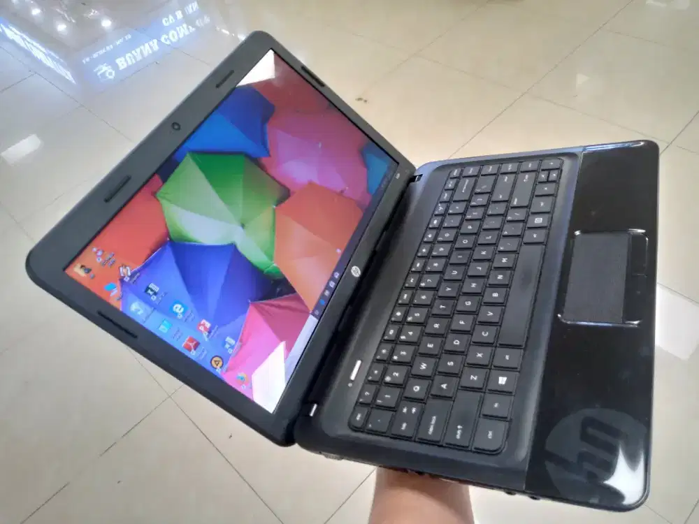 LAPTOP HP MURAH RAM 6GB SSD 128GB SIAP PAKAI NO MINUS MULUS BATRE AWET