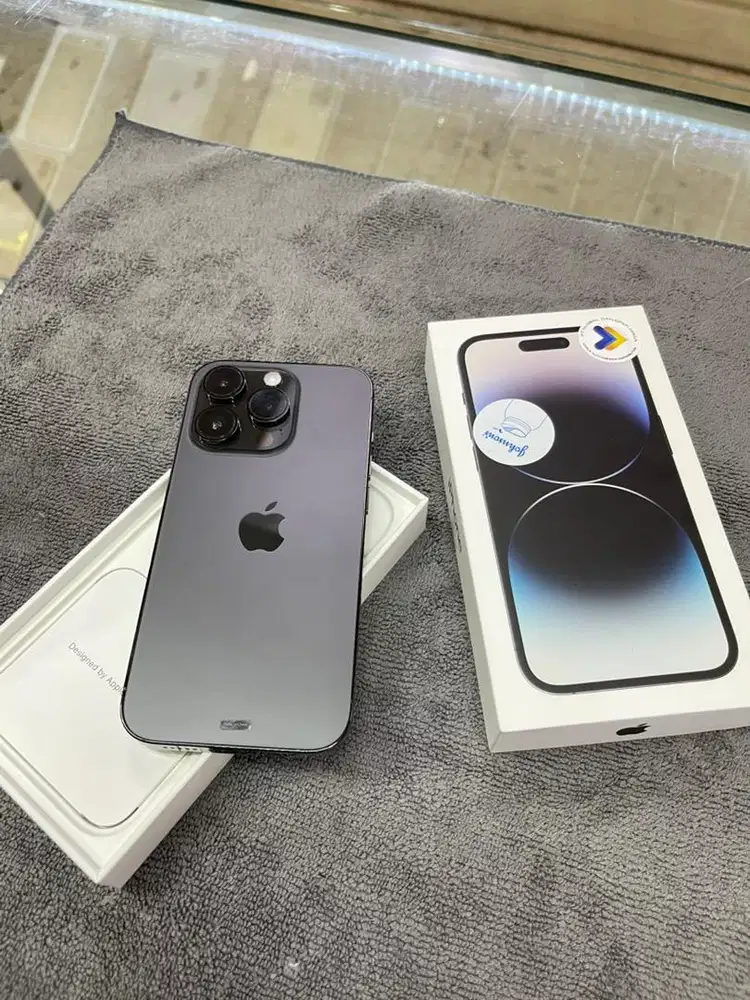 Iphone 14pro 128 Black ex ibox fullset