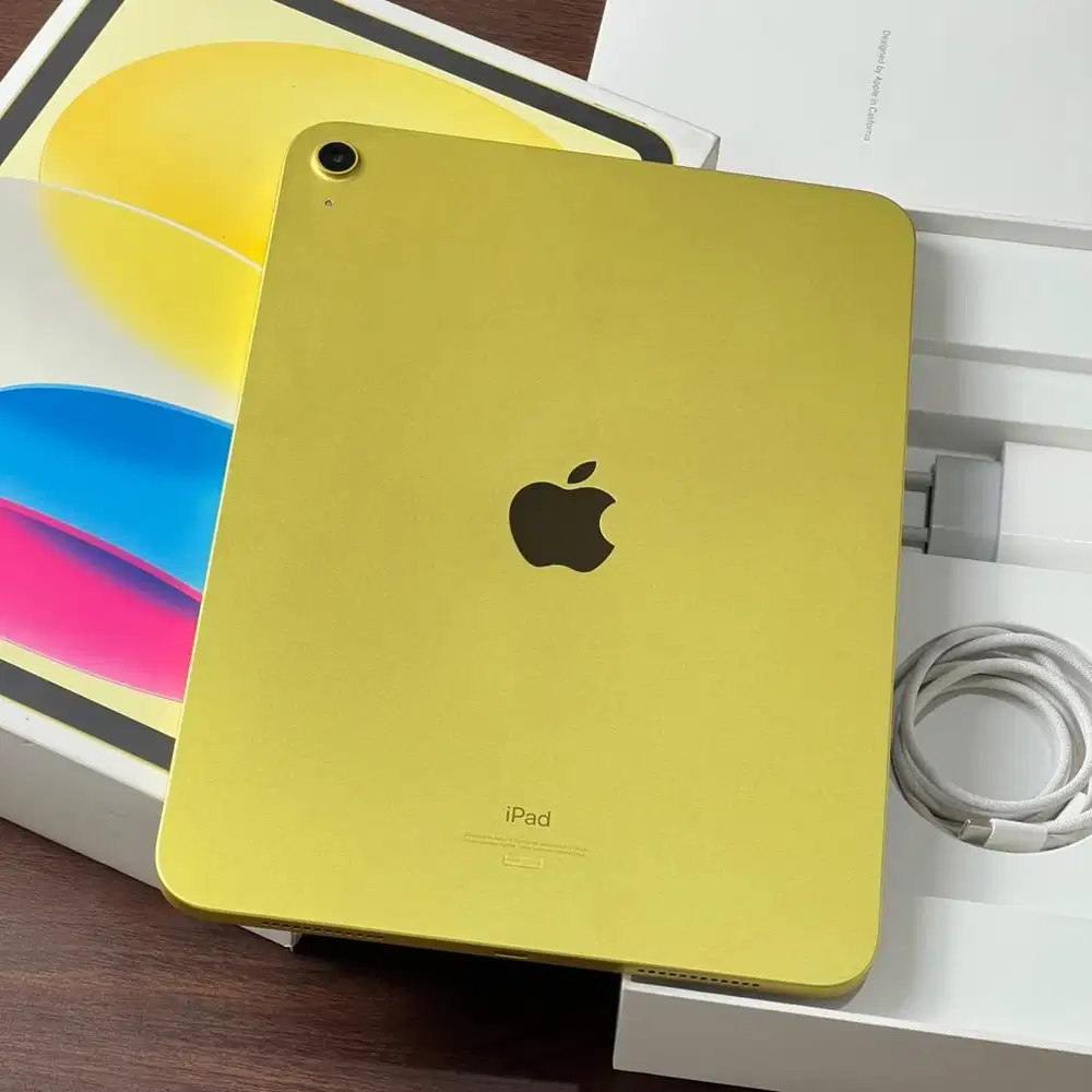 iPad 10 64gb Yellow iBox Fullset Original