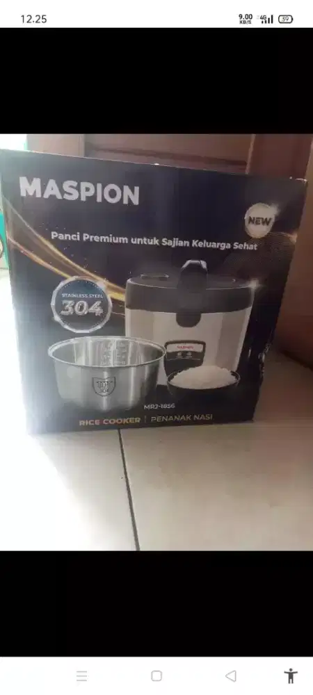 Rice cooker maspion