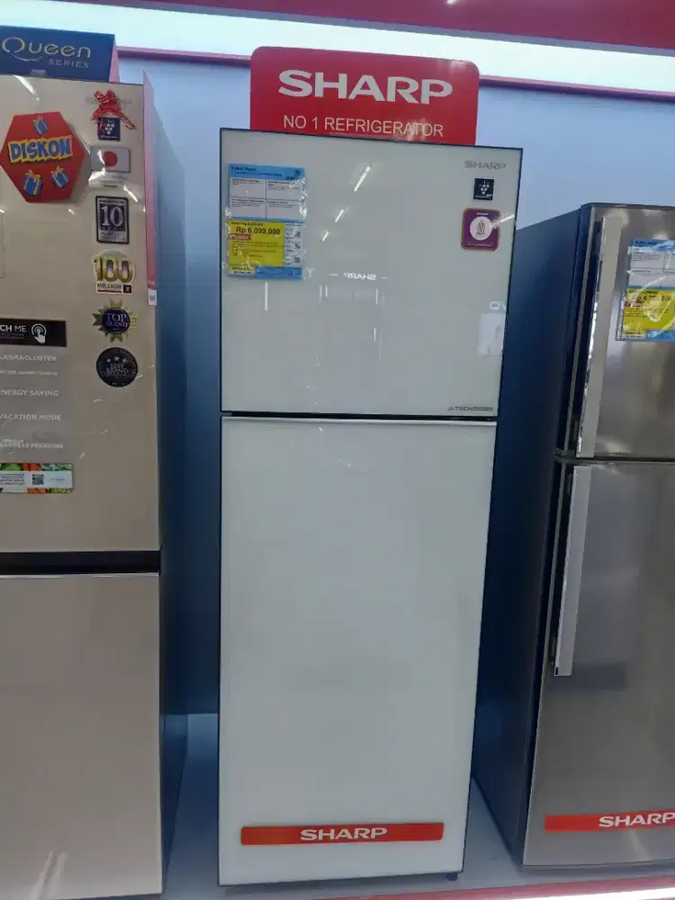 Kulkas sharp 2 pintu