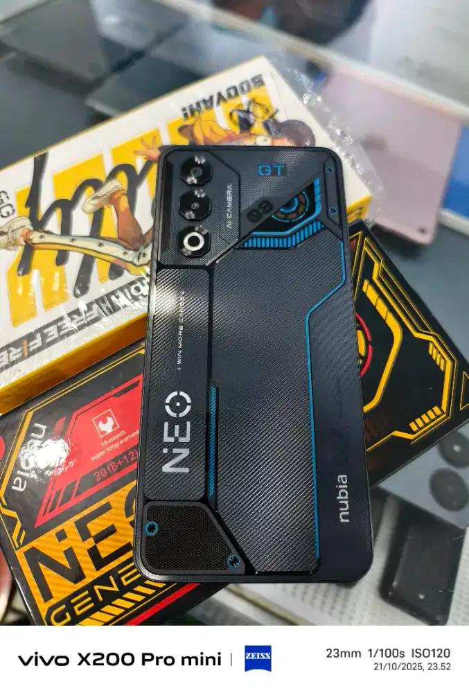 Nubia Gaming neo 03 GT Ram 8+12/256Gb Fullset Original
