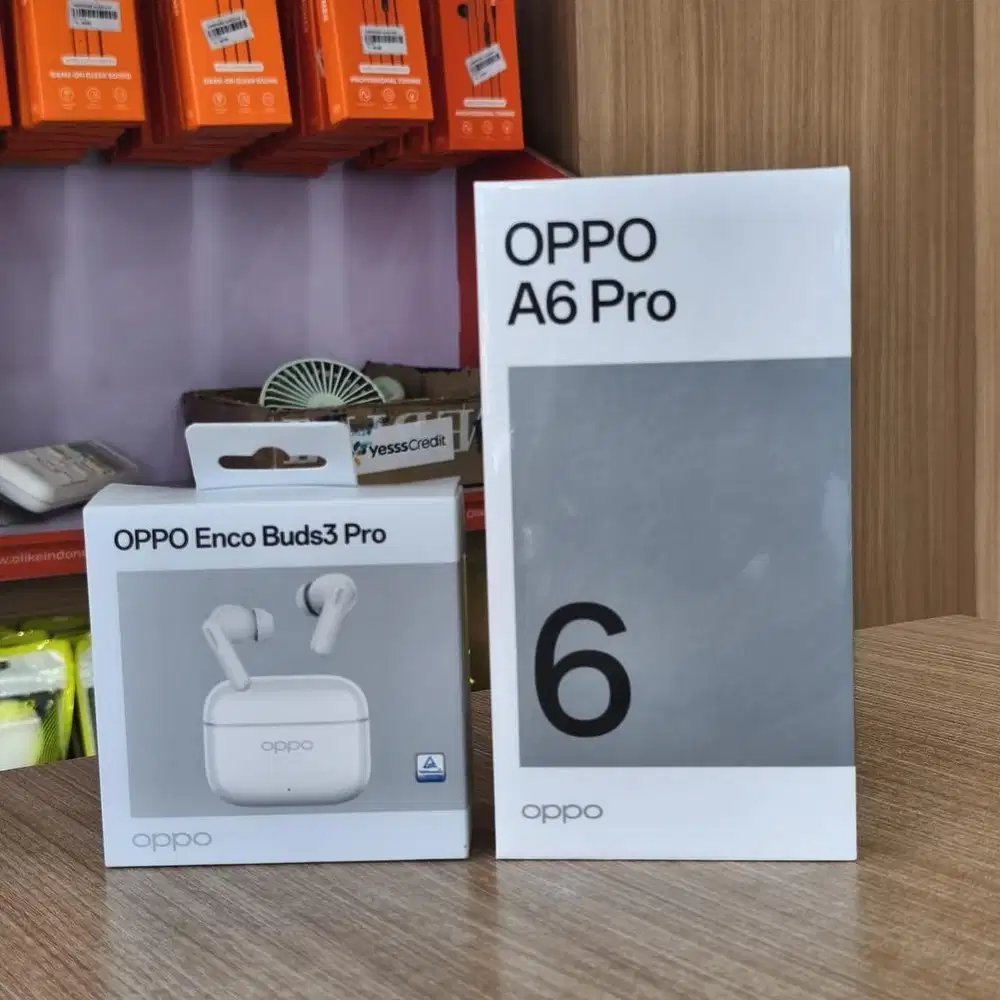 HP oppo A6pro terbaru dapat free encobuds 3pro bisa COD