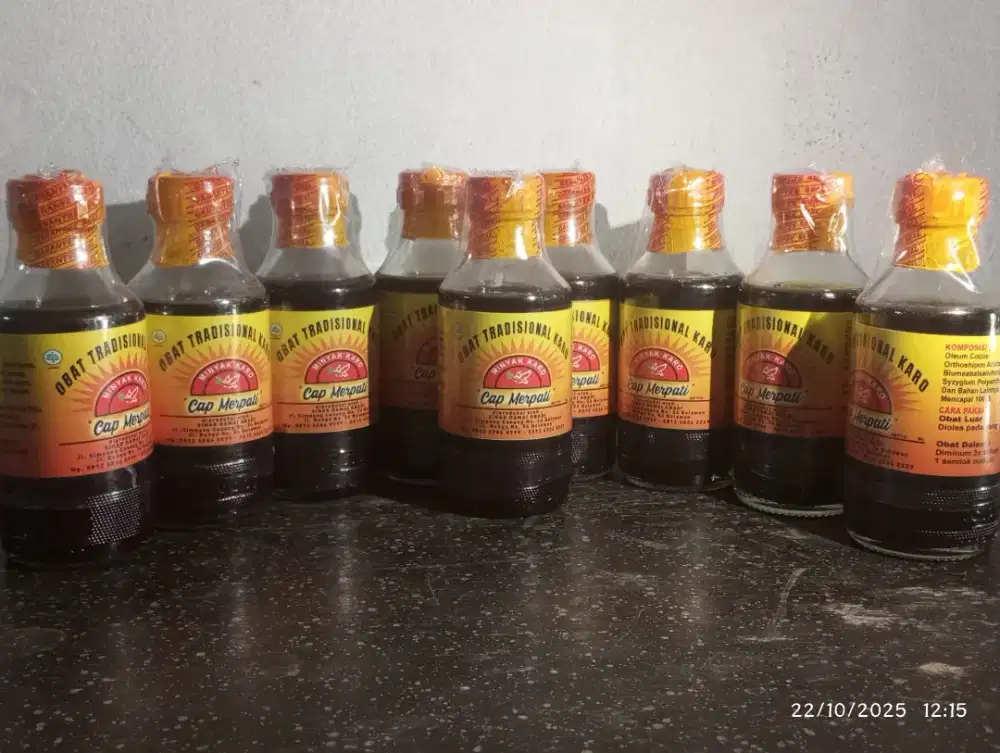 Jual cepat minyak gosok dan minum asli karo obat tradisional karo