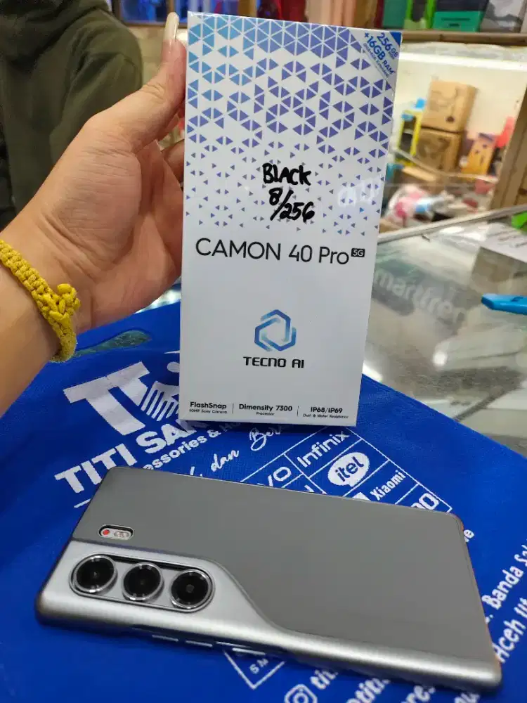 Tecno camon 40 pro 5G 8/256 promo akhir bulan