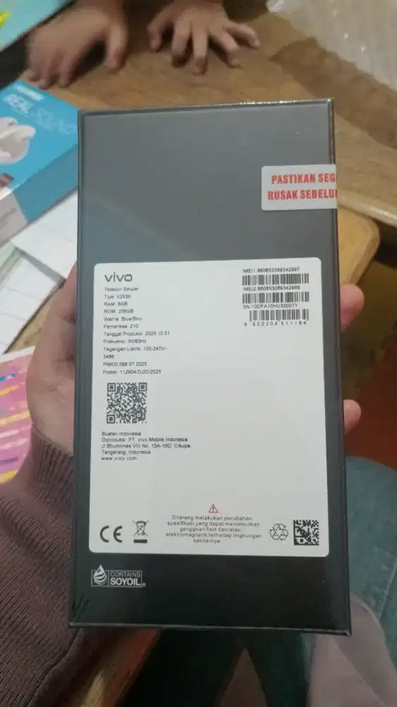 Hp vivo V60 4g/8/256 blue