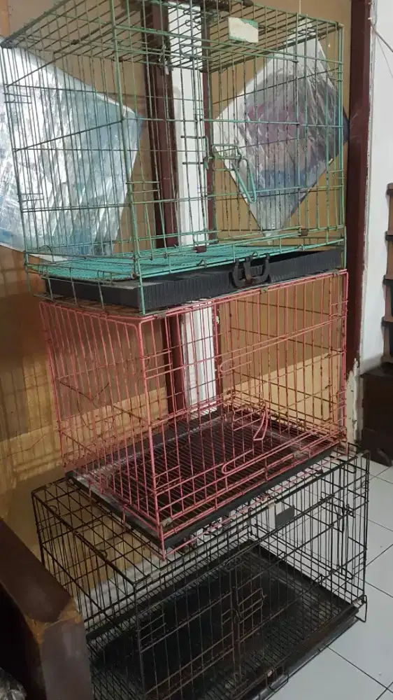 3 ( TIGA ) KANDANG BESI