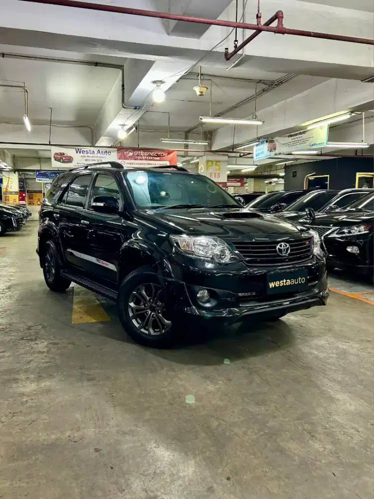 KM 88rb Toyota Fortuner VNT TRD 2.5 AT Diesel 2014 Terawat 2015