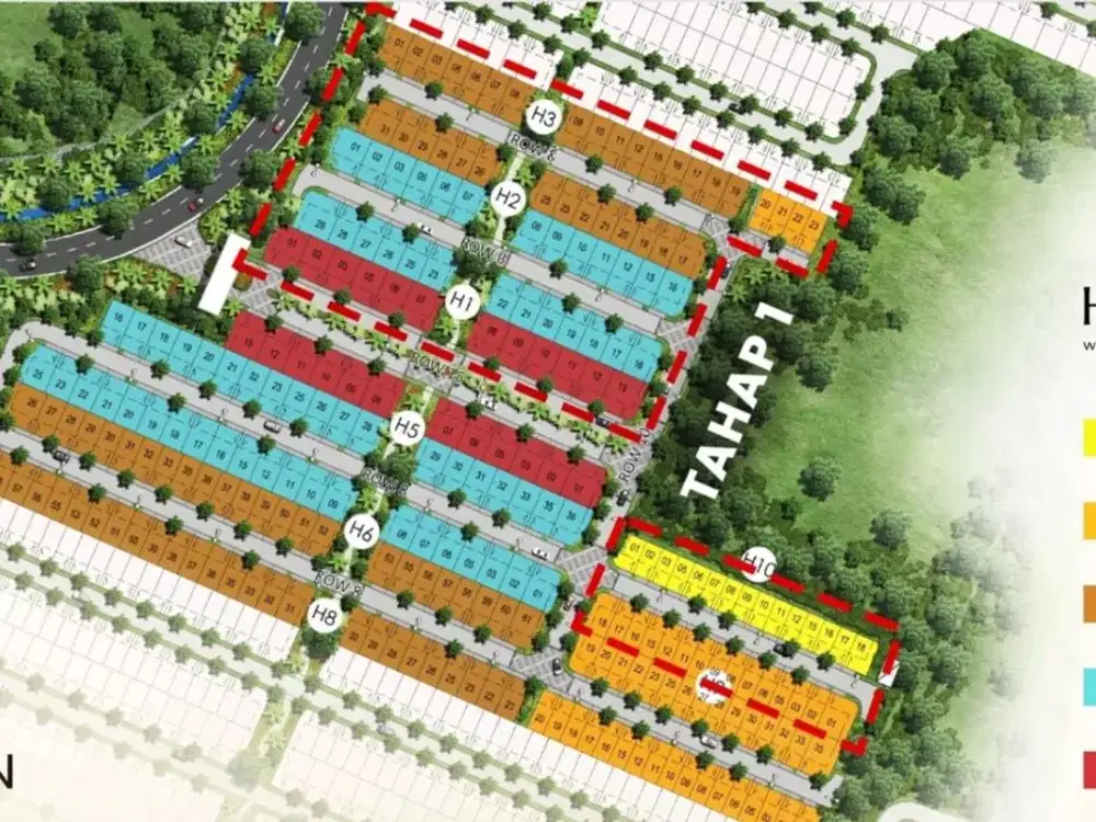 Unit Langka Siap Huni Harga Termurah under 1Man HORTIS Citra Garden Serpong