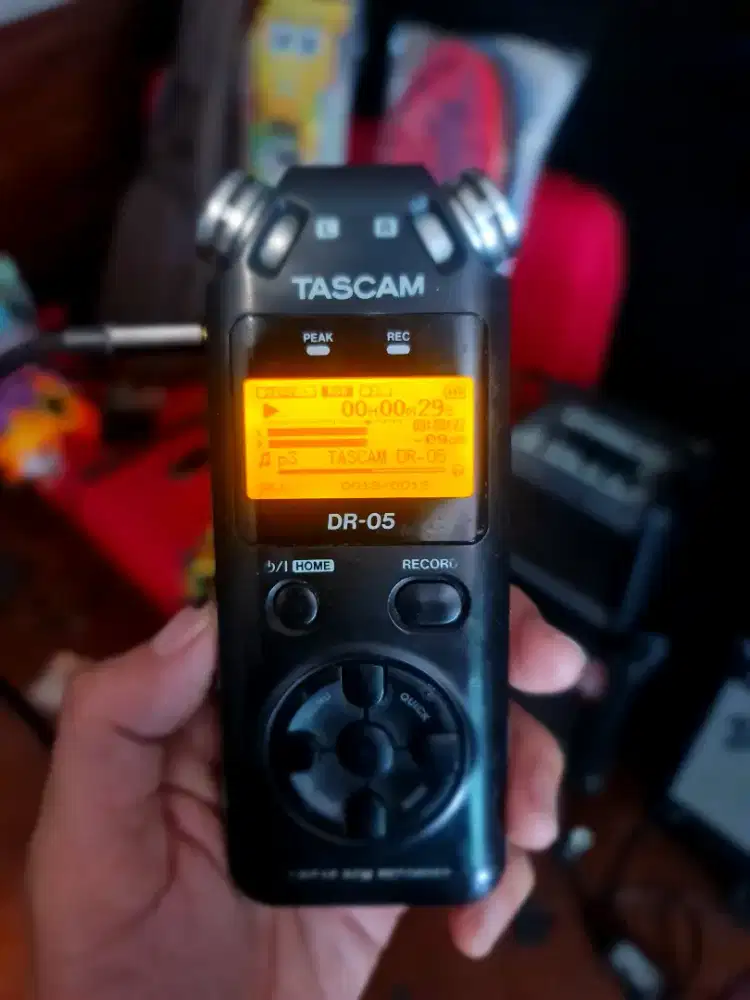 tascam dr 05. kondisi normal