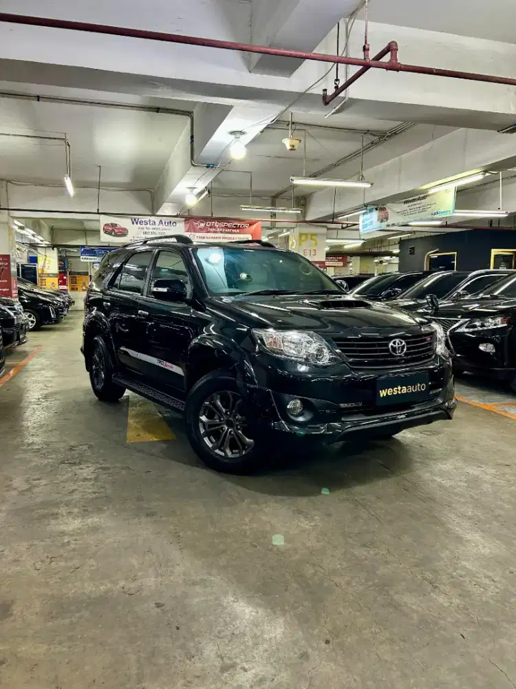 KM 88rb Toyota Fortuner VNT TRD 2.5 AT Diesel 2014 Terawat 2015