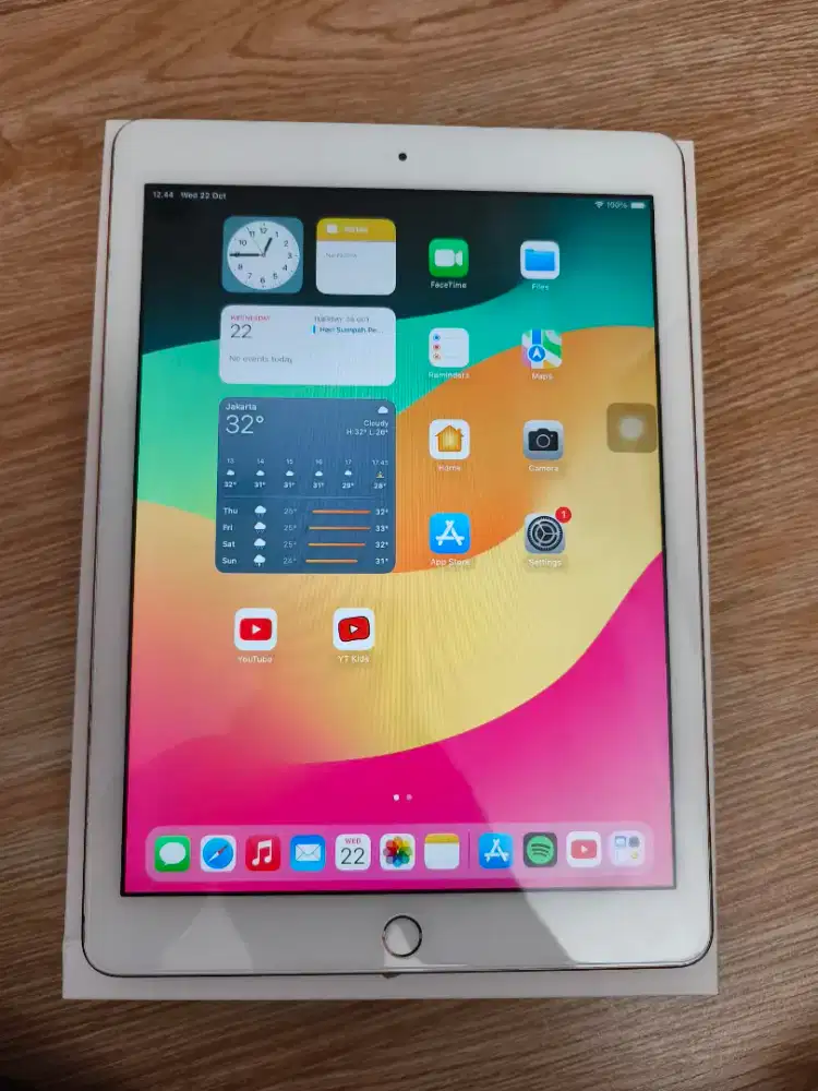 Di Jual Ipad 6 128GB Mulus Ex Ibox