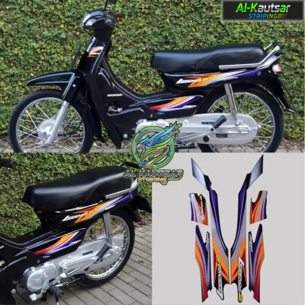 Stiker Astrea legenda 2 berkualitas original