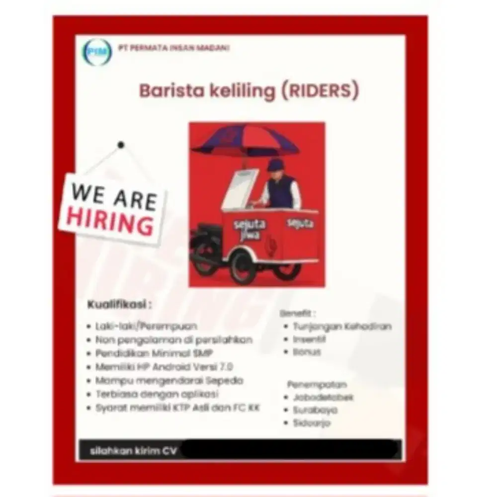 Barista Keliling Sejuta Jiwa