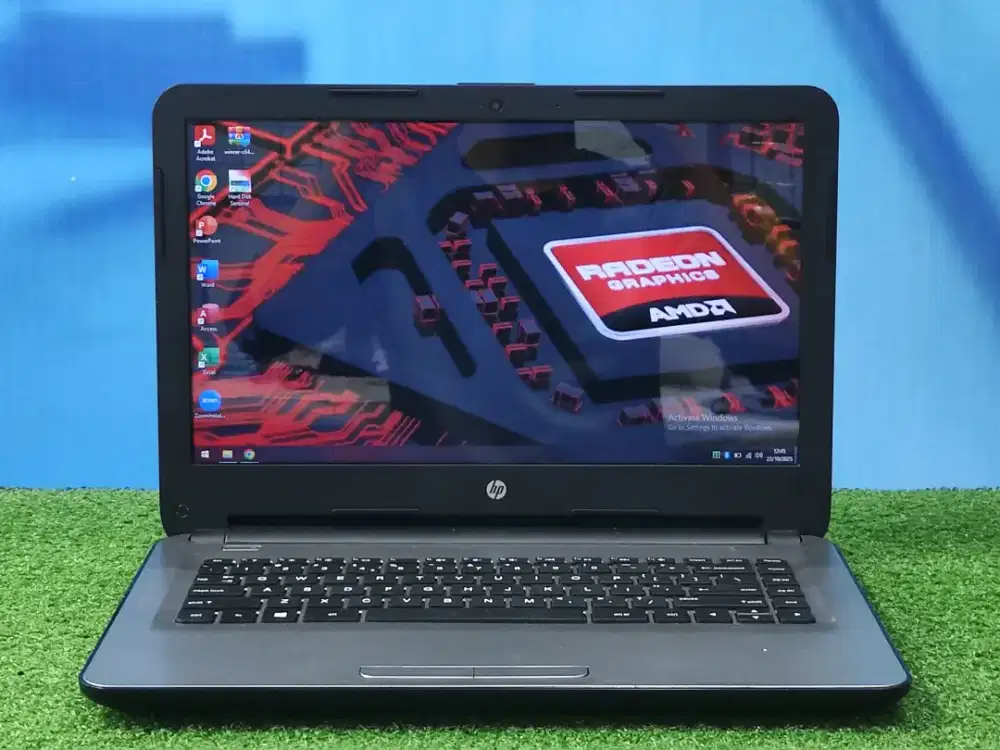 JUAL MURAH LAPTOP HP 14 AMD A6-7310 RAM 4 GB HARDDISK 500 GB