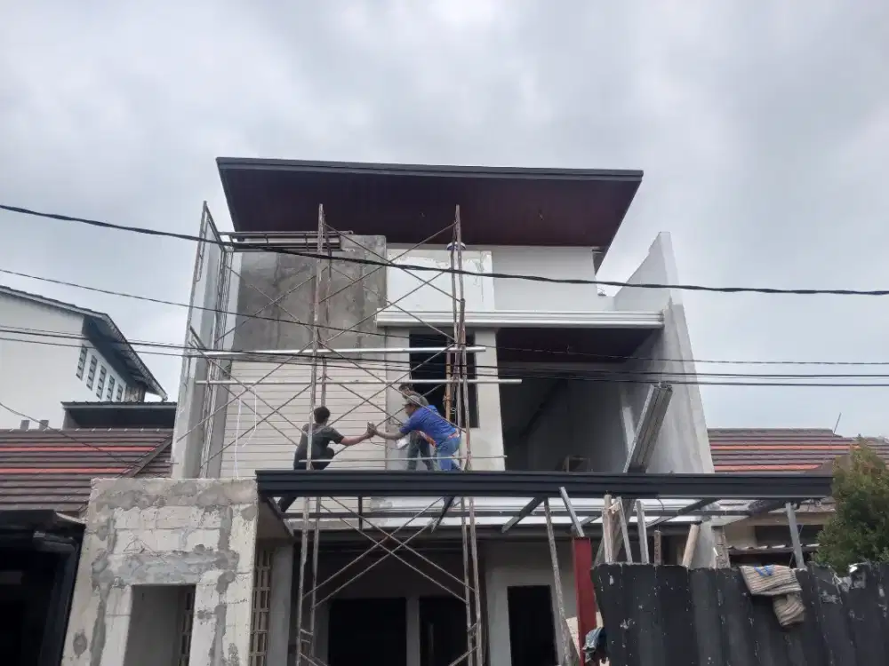 Renovasi rumah, kitchen set, kanopi dll