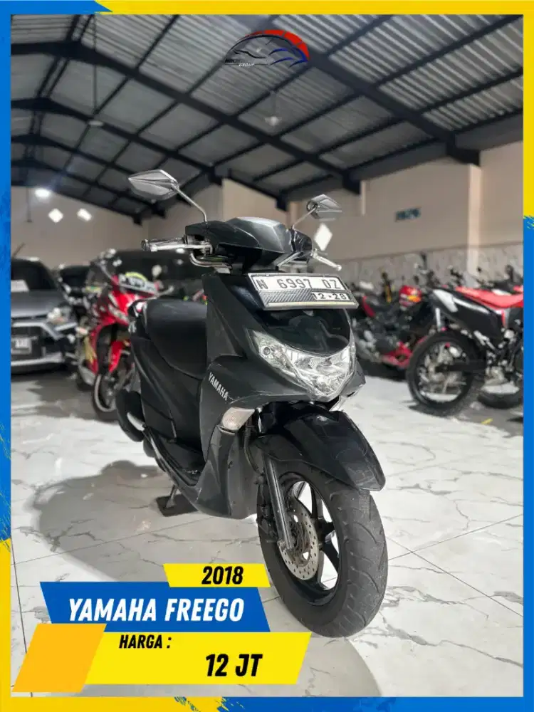YAMAHA FREEGO 2018 BEKAS CIAMIK MASZEEHH HIKMAH MOTOR KEPUH MALANG
