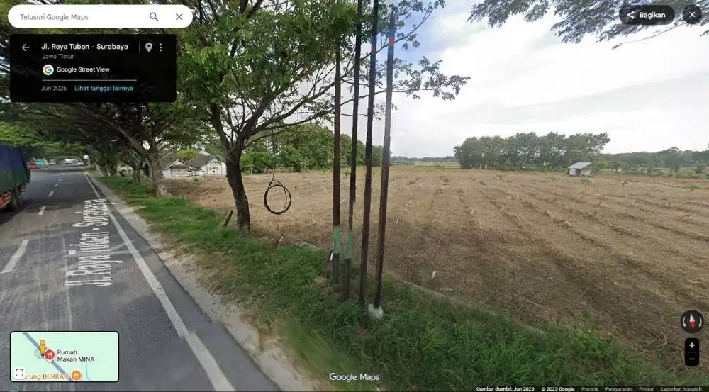 Dijual Cepat Tanah 10.940 m2 Tepi Jalan Raya Pantura, Lokasi Premium