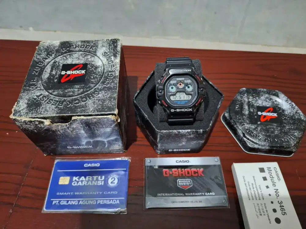 Gshock DW-5900 BLACK SECOND
