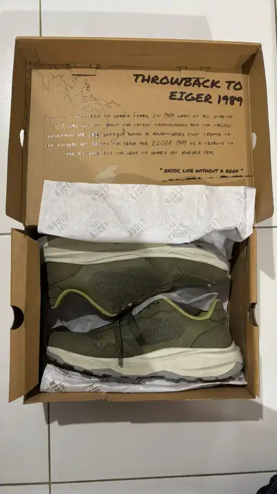 Sepatu Eiger Vert Low Cut.