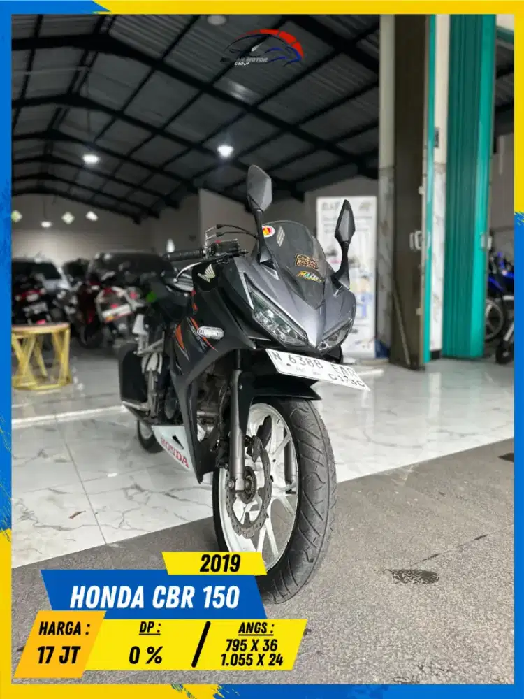 HONDA CBR 150 2019 SIAP ANGKUT BOSSKU HIKMAH MOTOR KEPUH MALANG