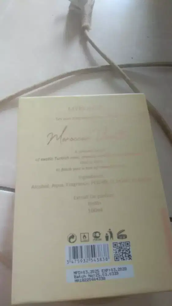 Minyak wangi macaron vanilla mykonos