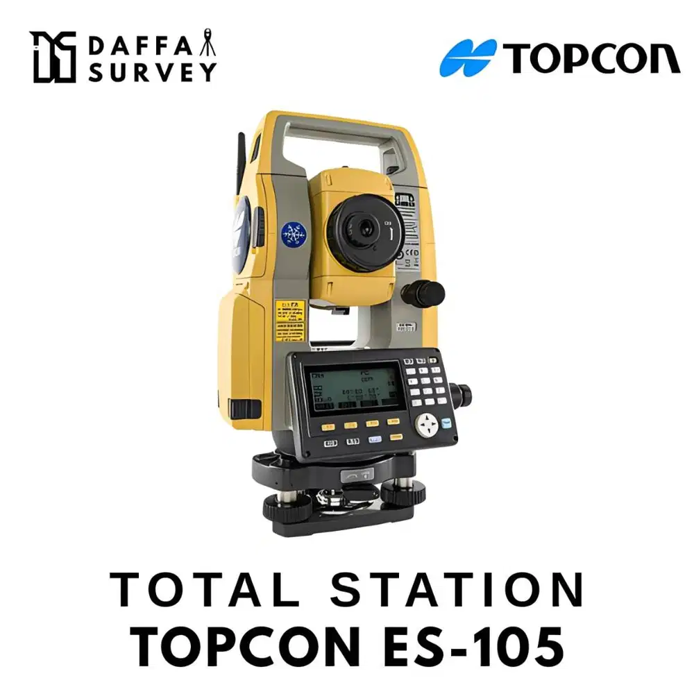Total station Topcon ES-105 Bekas Lengkap