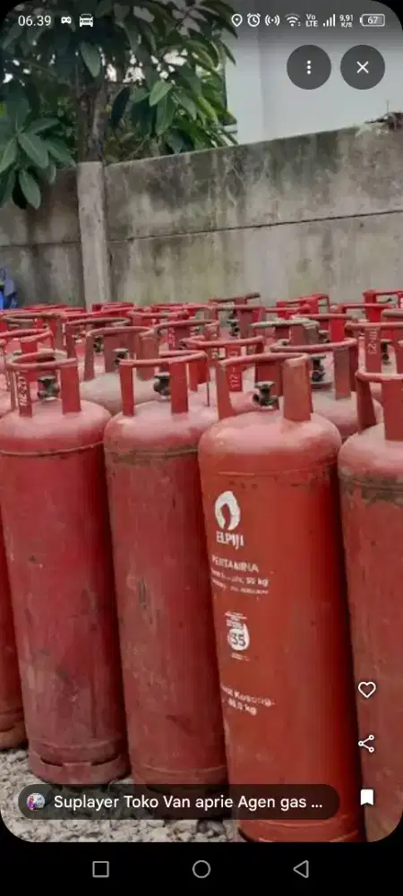 Su player gas lpg 50kg & 12kg
