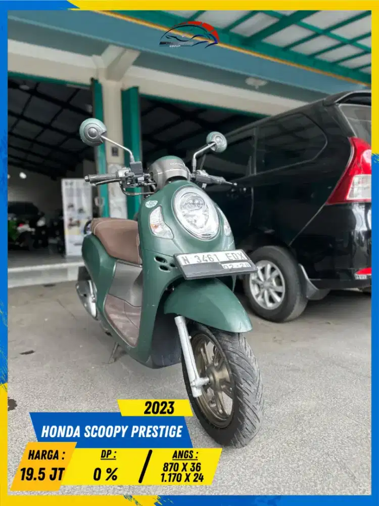 HONDA SCOOPY PRESTIGE 2023 MURAH BERKUALITAS LURR HIKMAH MOTOR KEPUH