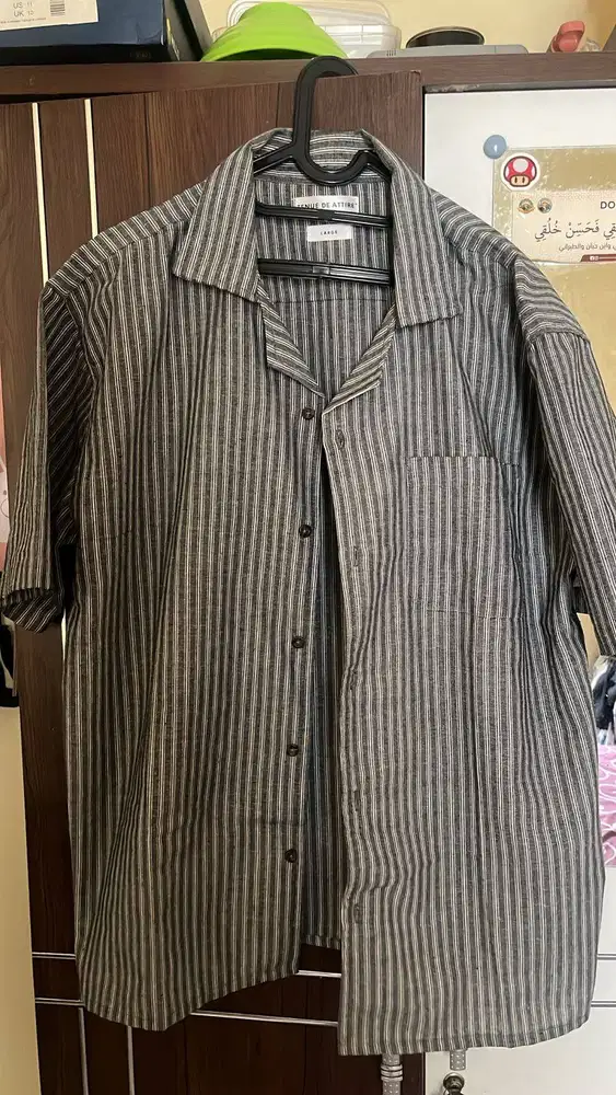 Baju Open Collar Tenue De Attire