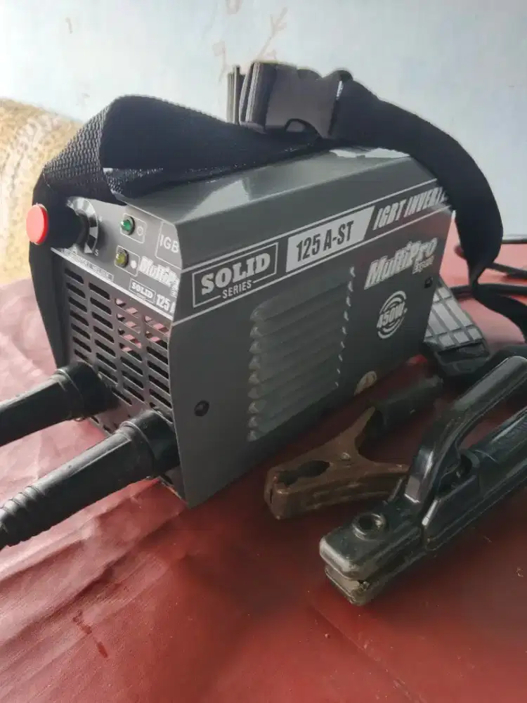 Multipro SOLID 125A-ST Mesin Trafo Las MMA - Inverter 450 Watt