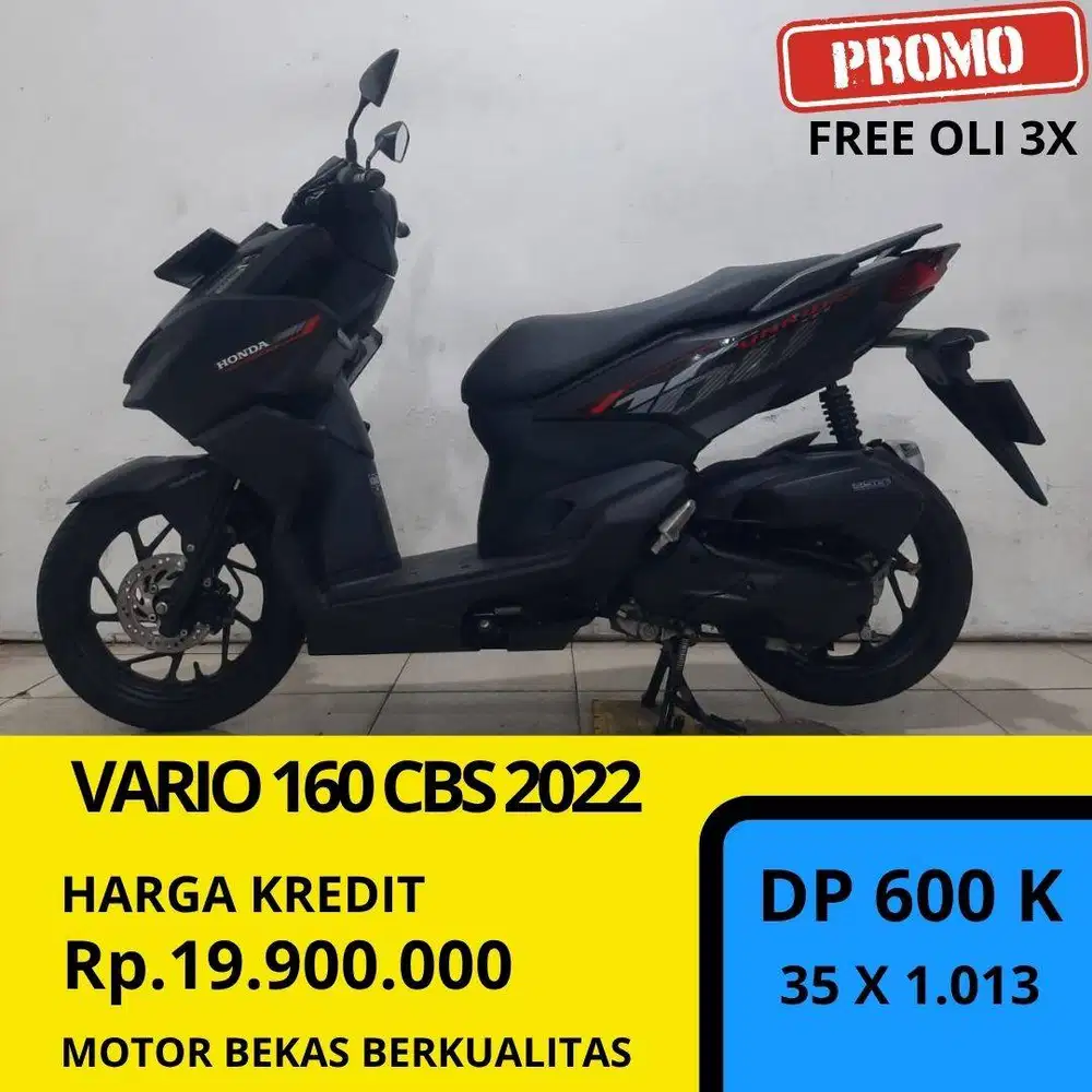 Honda Vario 160 2022 Gratis Servis 1 tahun