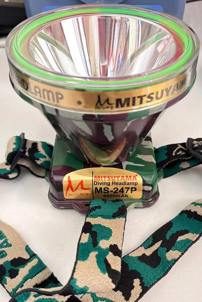 Senter Kepala Selam Army 120 Watt MITSUYAMA MS-247P Super Terang Tahan