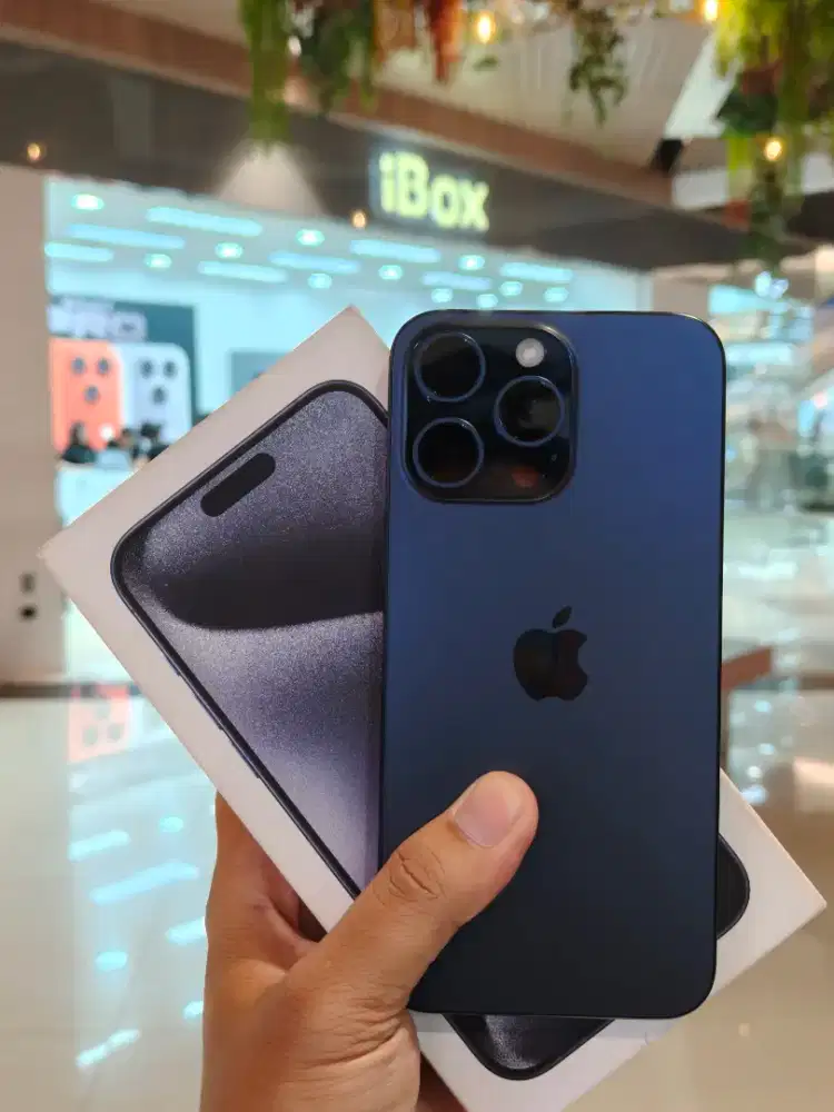 iPhone 15 Pro Max 256gb iBox PA/A Fullset Original Nominus Termurah BU