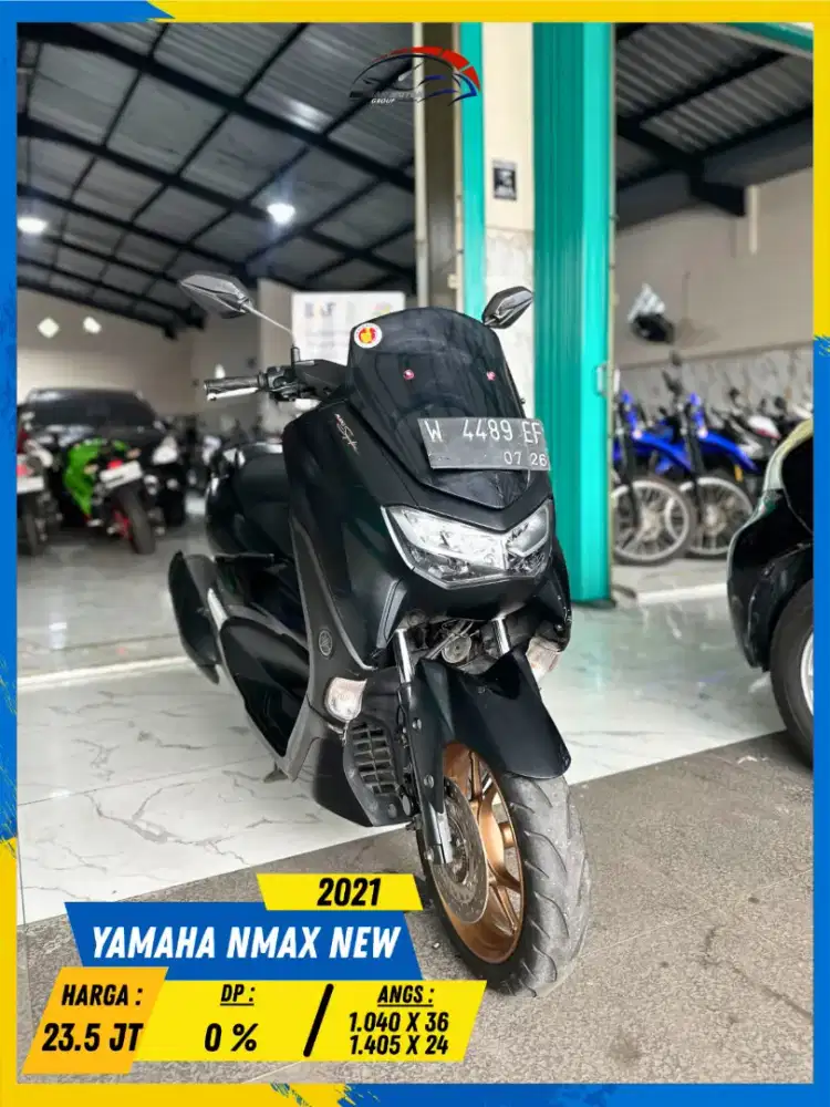 YAMAHA NMAX NEW 2021 PLAT W MURAH POLL BOLOH HIKMAH MOTOR KEPUH MALANG