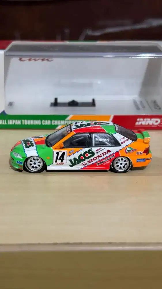 Miniatur/Diecast Inno64 Honda Civic Genio Japan Touring 1994