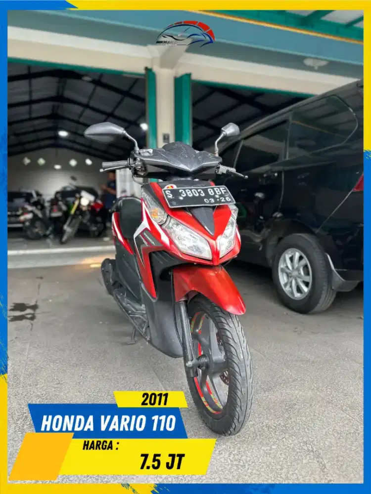 HONDA VARIO 110 2011 PLAT S NDANG GASS BOLOH HIKMAH MOTOR KEPUH MALANG