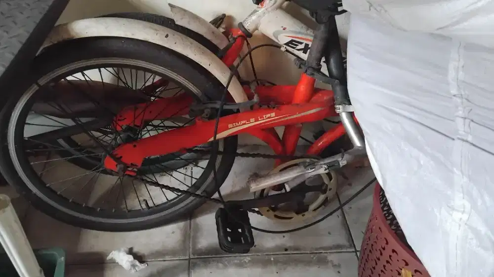 Jual cepat sepeda lipat bekas