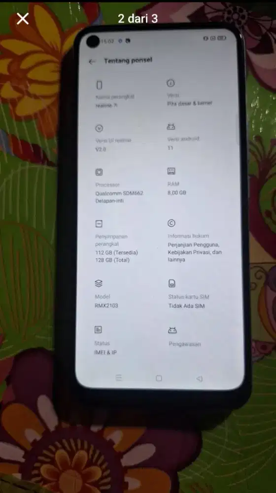 Realme 7i Ram 8/128 (hp saja)