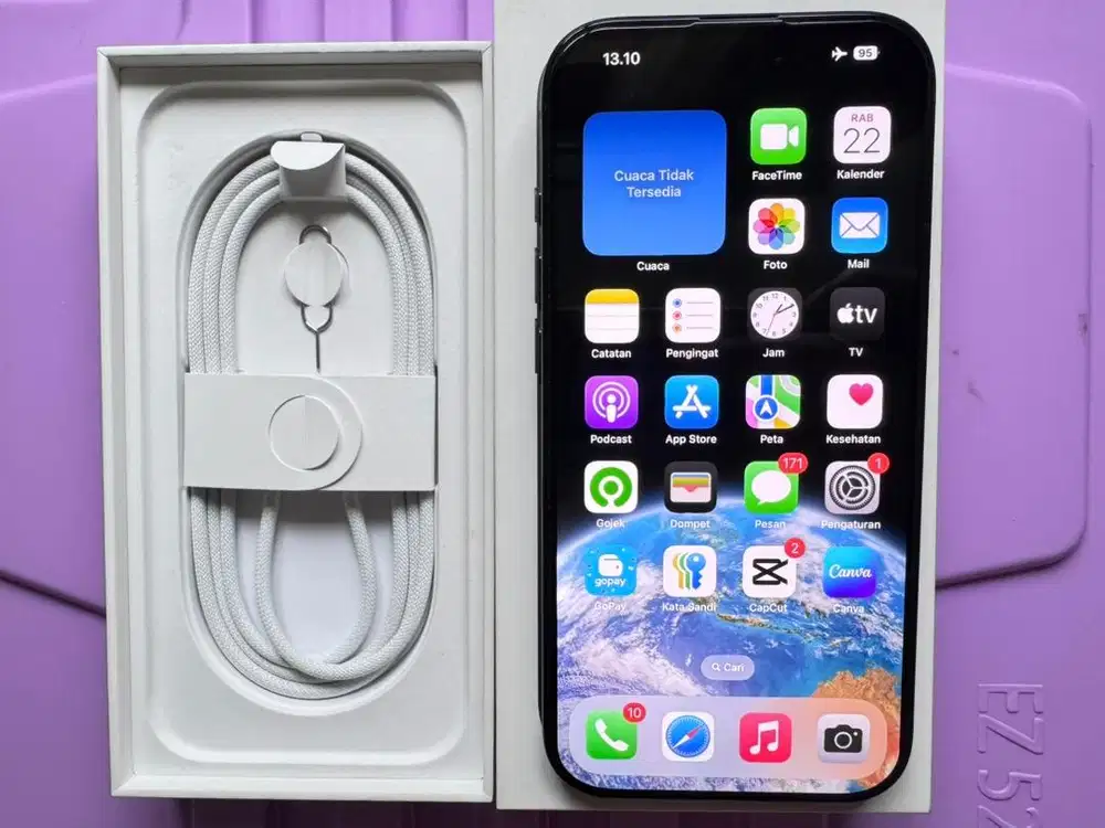 iPhone 16 Pro 256 GB iBox Garansi