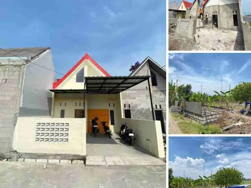 Rumah baru dekat Pasar Sukodono
