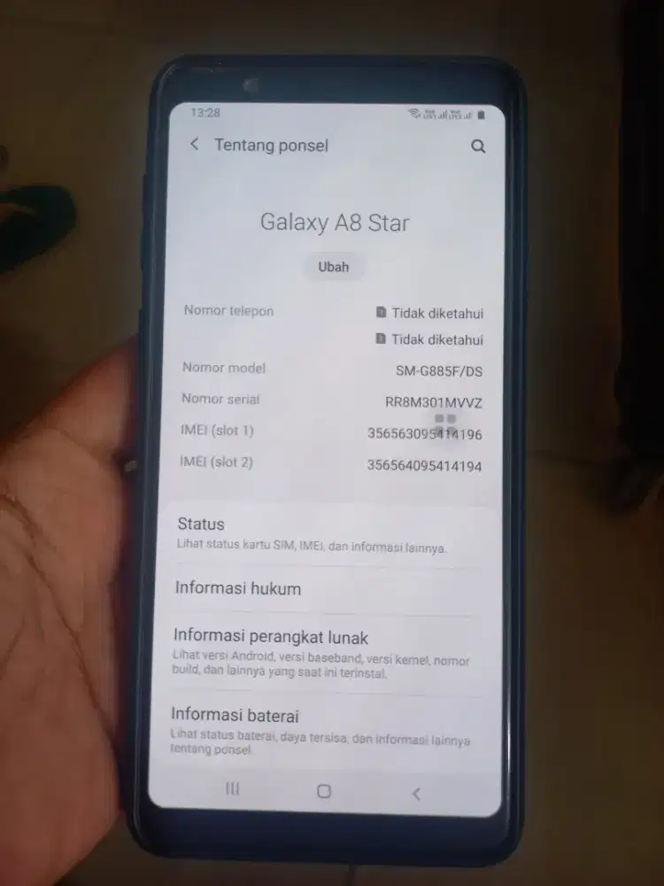 Samsung a8 star 4/64gb lyr amoled