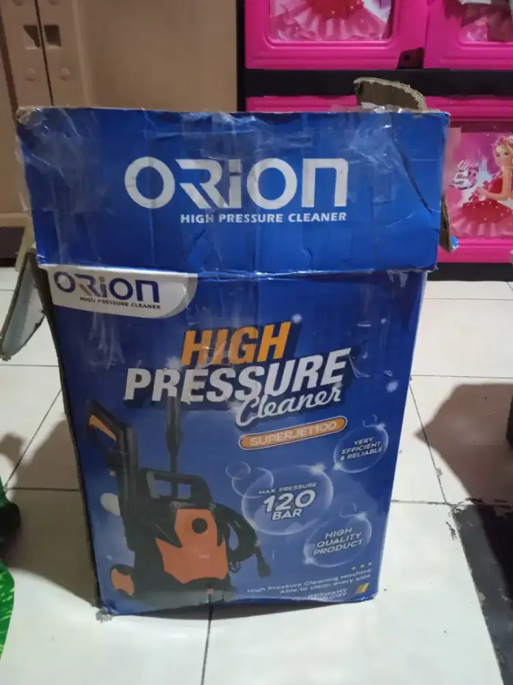 Cuci steam alat Orion 120 Bar