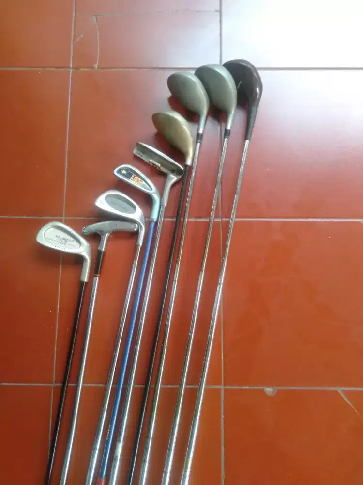 Jual stikgolf dan tas golf masih bagus