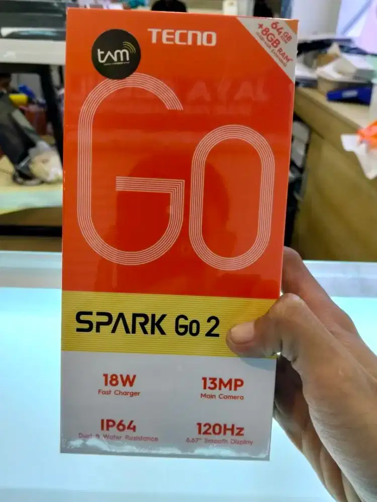TECHNO SPARK GO 2 4/128 GB GARANSI RESMI