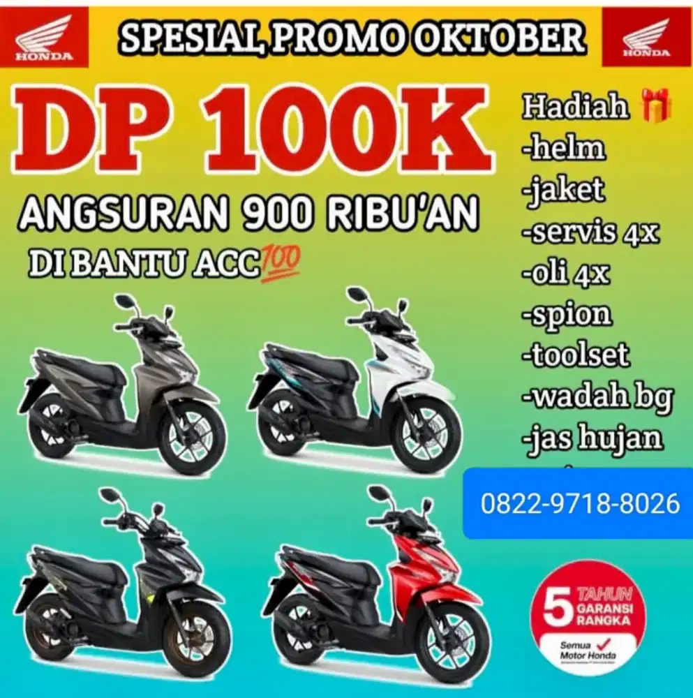 SALES COUNTER & DIRECT SALES H0NDA MOTOR