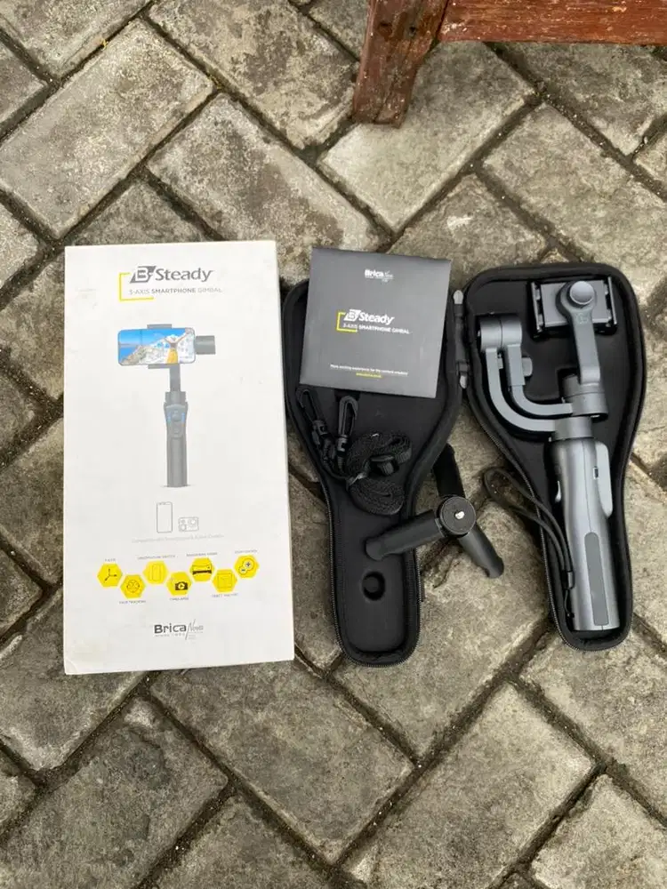 Bekas Brica B-Steady - 3 Axis Smartphone Gimbal