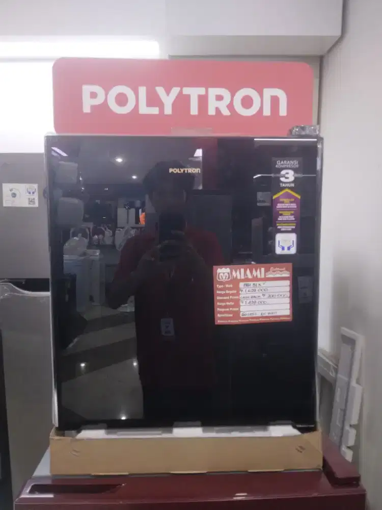Kulkas mini polytron | 60Liter, 60WATT