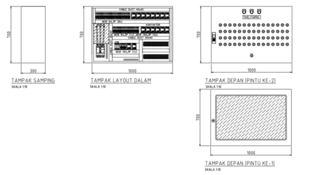 Jasa Gambar Panel Listrik